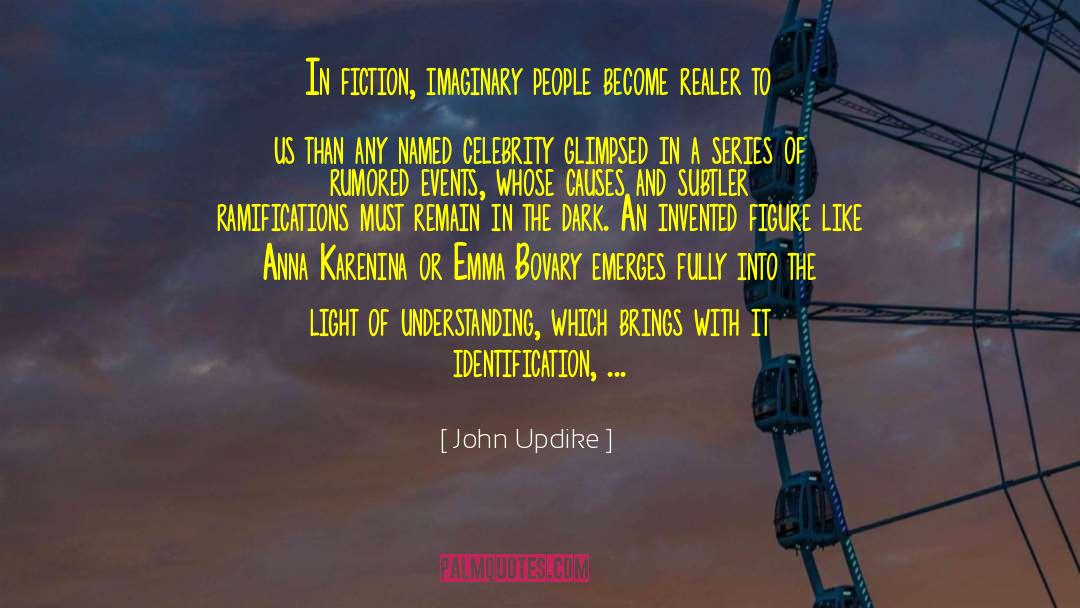 Self Identification quotes by John Updike