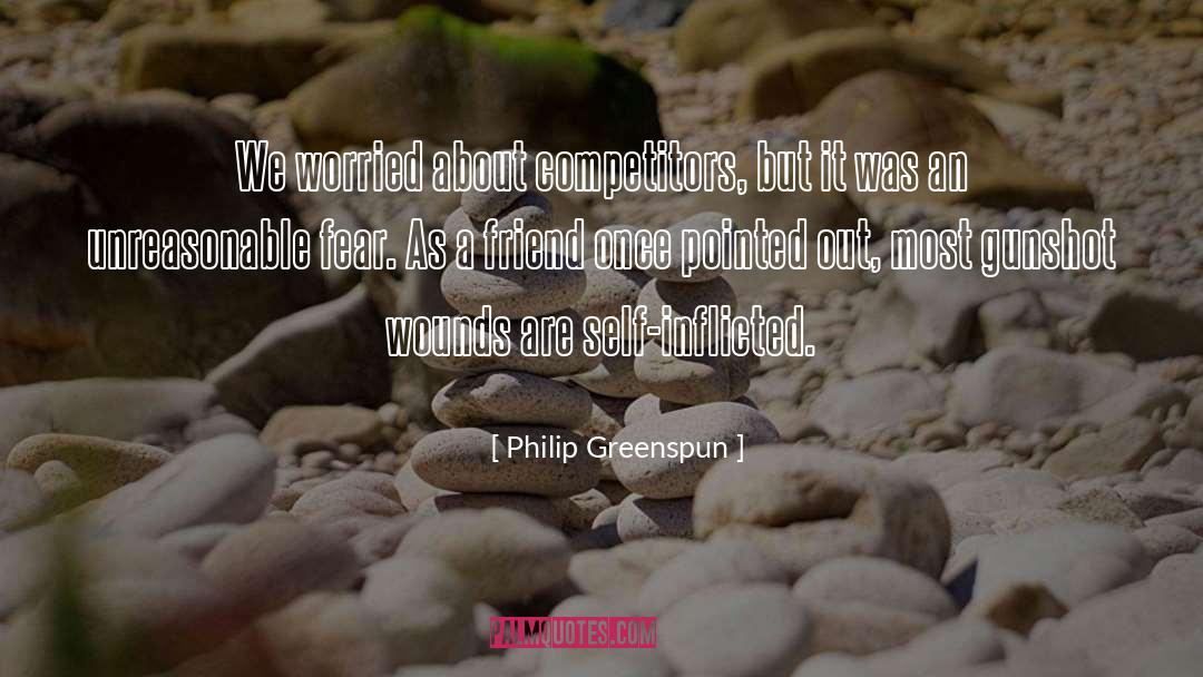 Self Inflicted quotes by Philip Greenspun