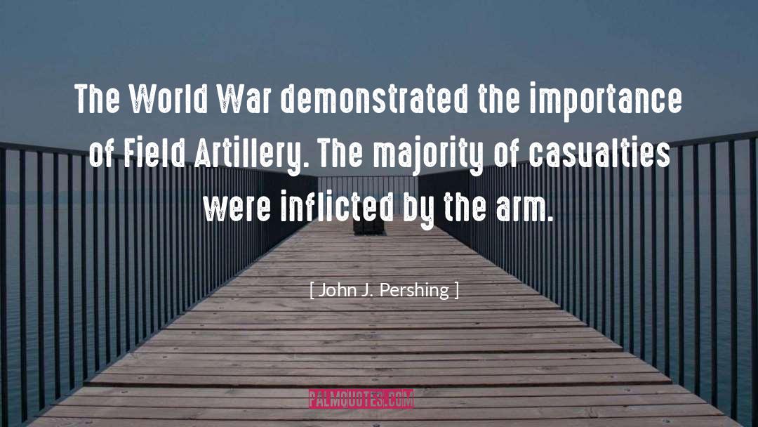 Self Inflicted quotes by John J. Pershing