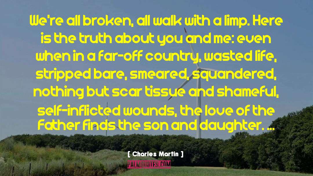 Self Inflicted Wounds quotes by Charles Martin