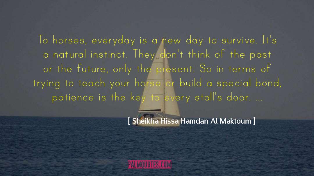 Self Instinct quotes by Sheikha Hissa Hamdan Al Maktoum