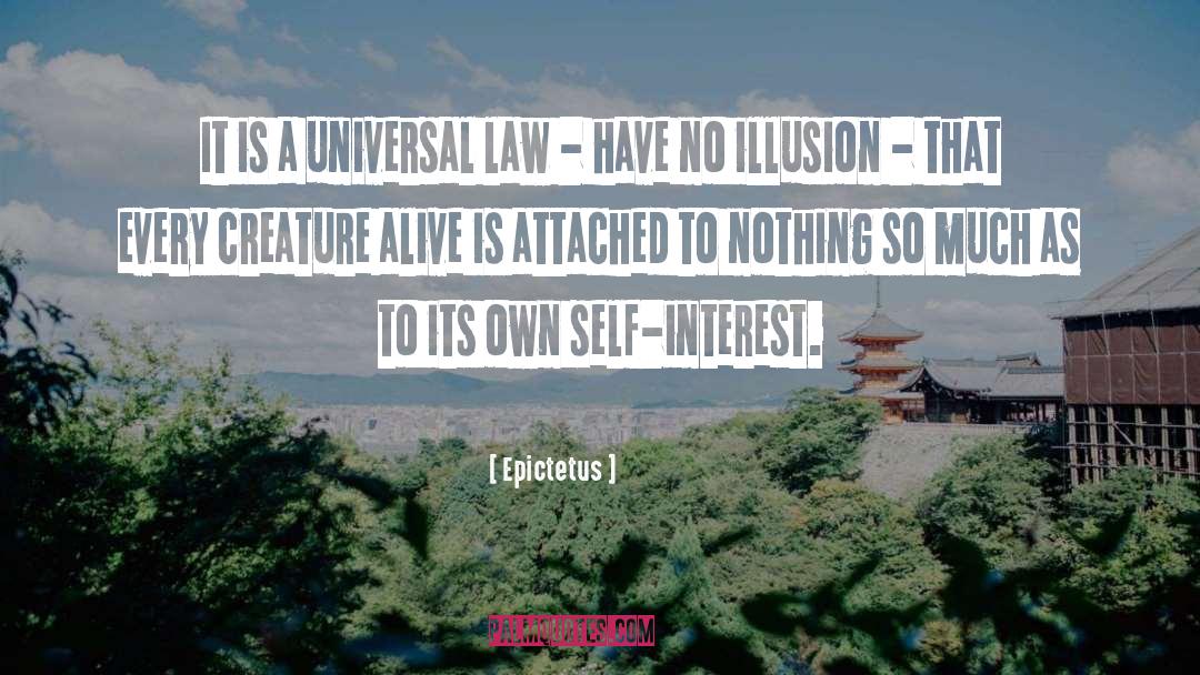 Self Interest quotes by Epictetus