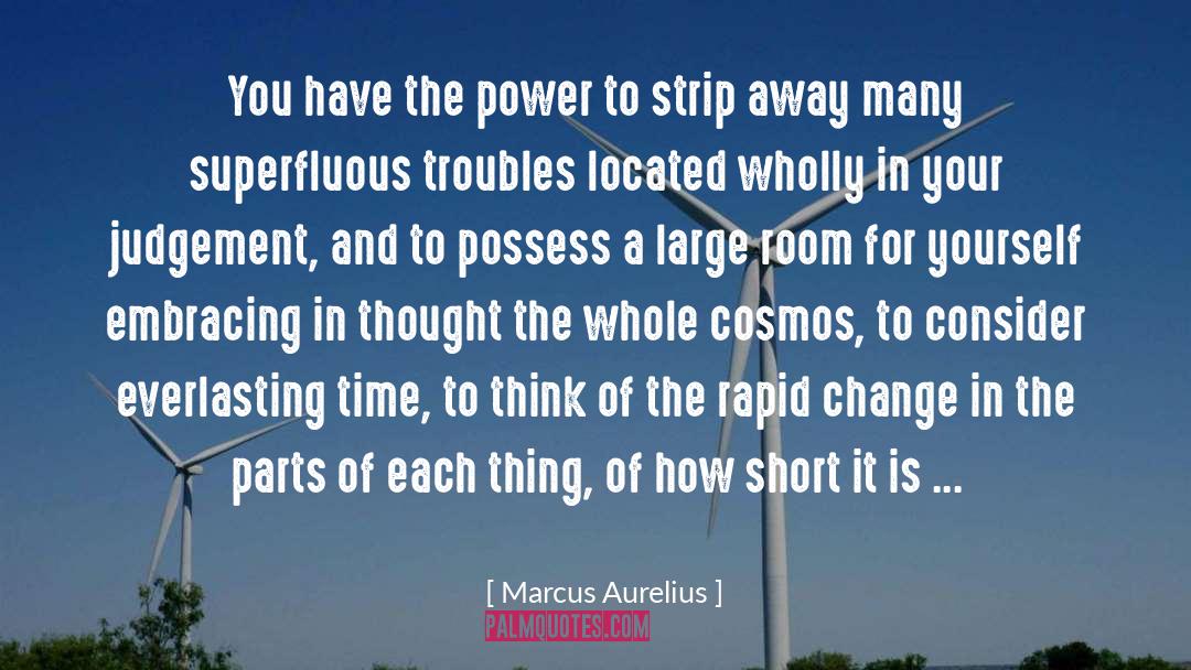 Self Judgement quotes by Marcus Aurelius