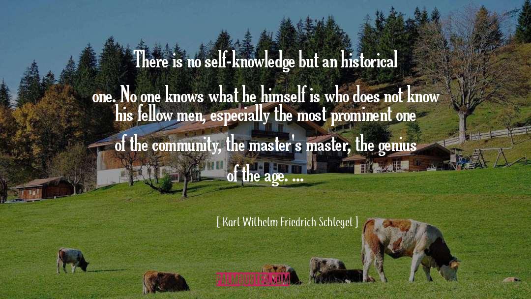 Self Knowledge quotes by Karl Wilhelm Friedrich Schlegel