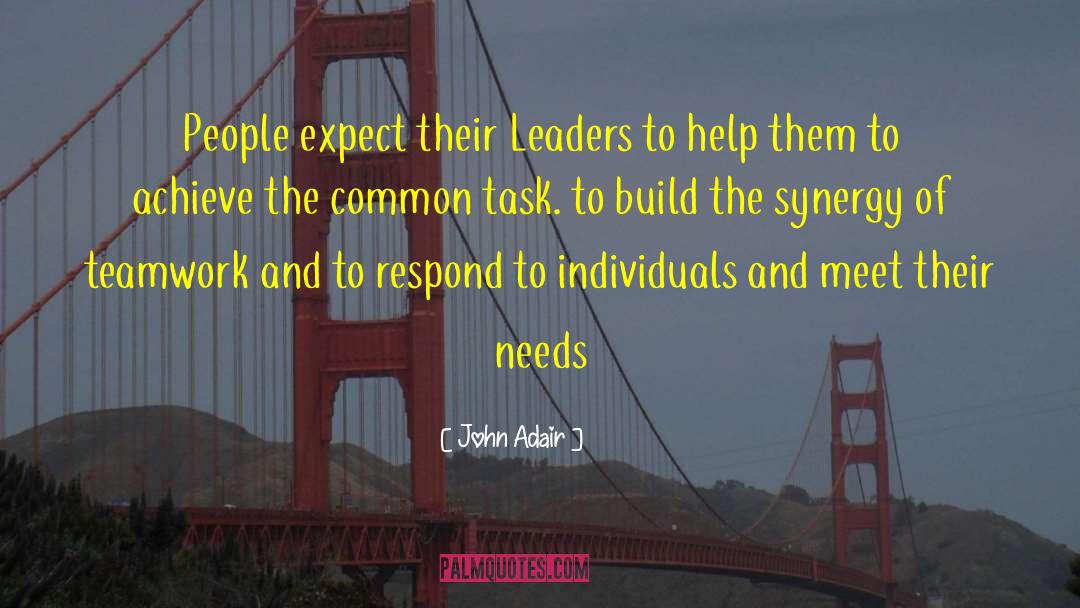 Self Leaders quotes by John Adair