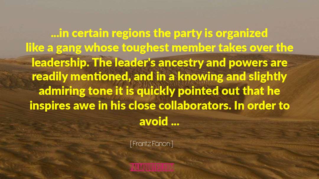 Self Leadership quotes by Frantz Fanon