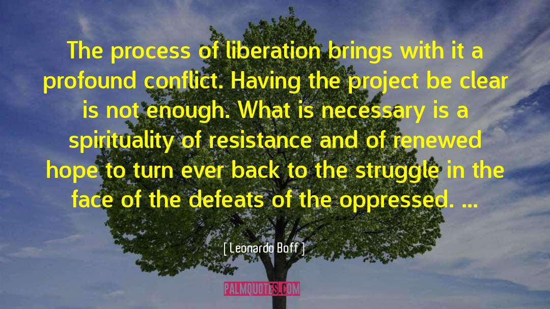 Self Liberation quotes by Leonardo Boff