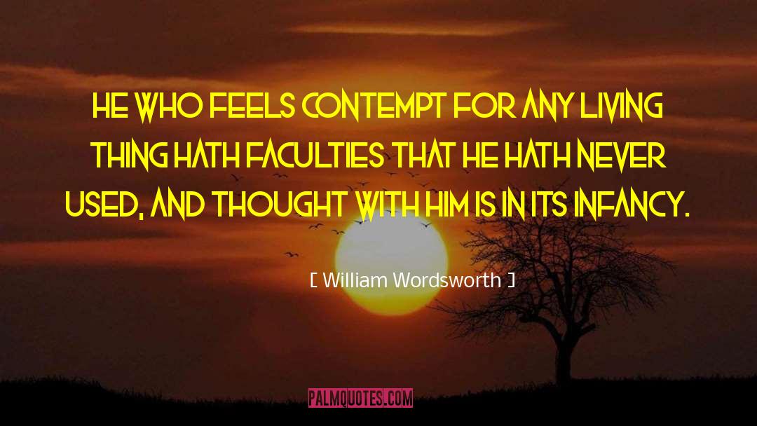 Self Living quotes by William Wordsworth