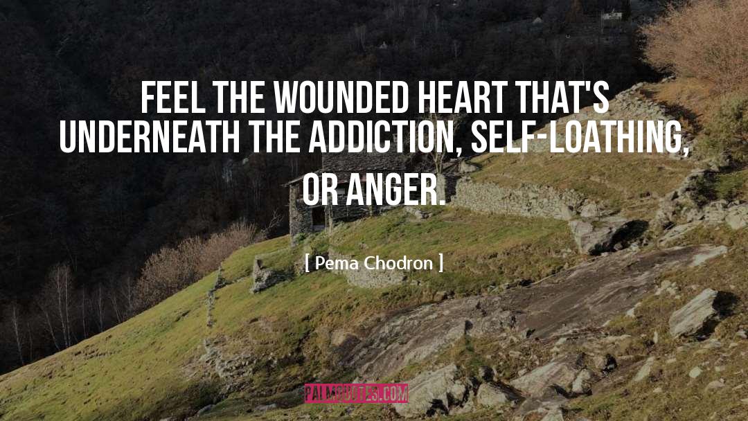 Self Loathing quotes by Pema Chodron