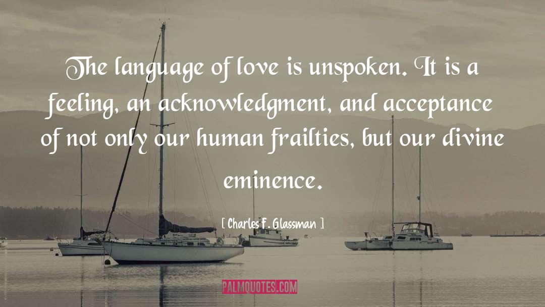 Self Love quotes by Charles F. Glassman