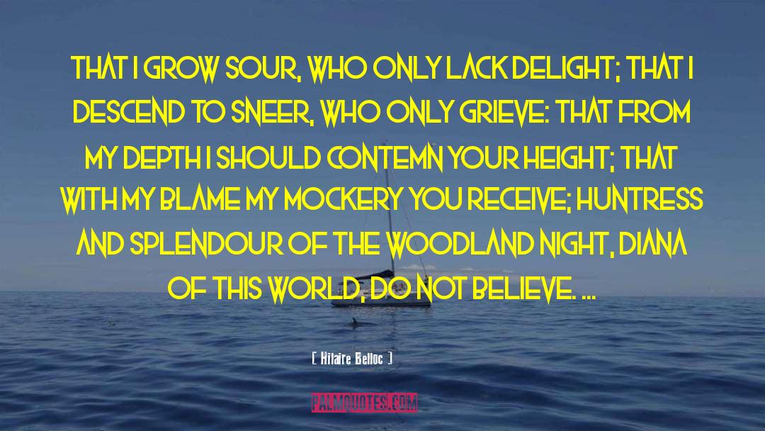 Self Mockery quotes by Hilaire Belloc