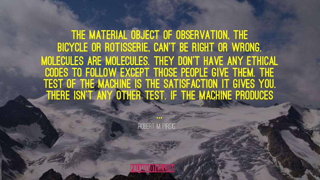 Self Observation quotes by Robert M. Pirsig