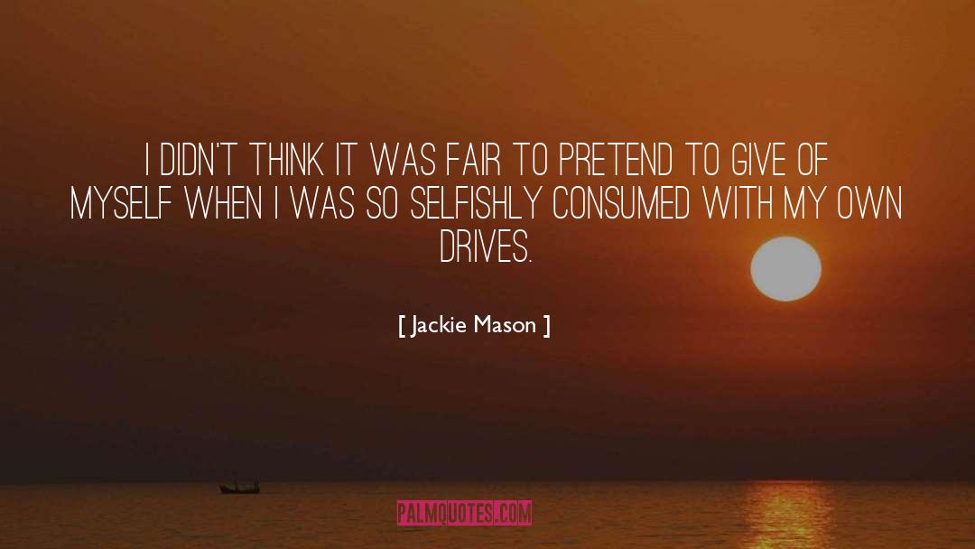 Self Obsession quotes by Jackie Mason