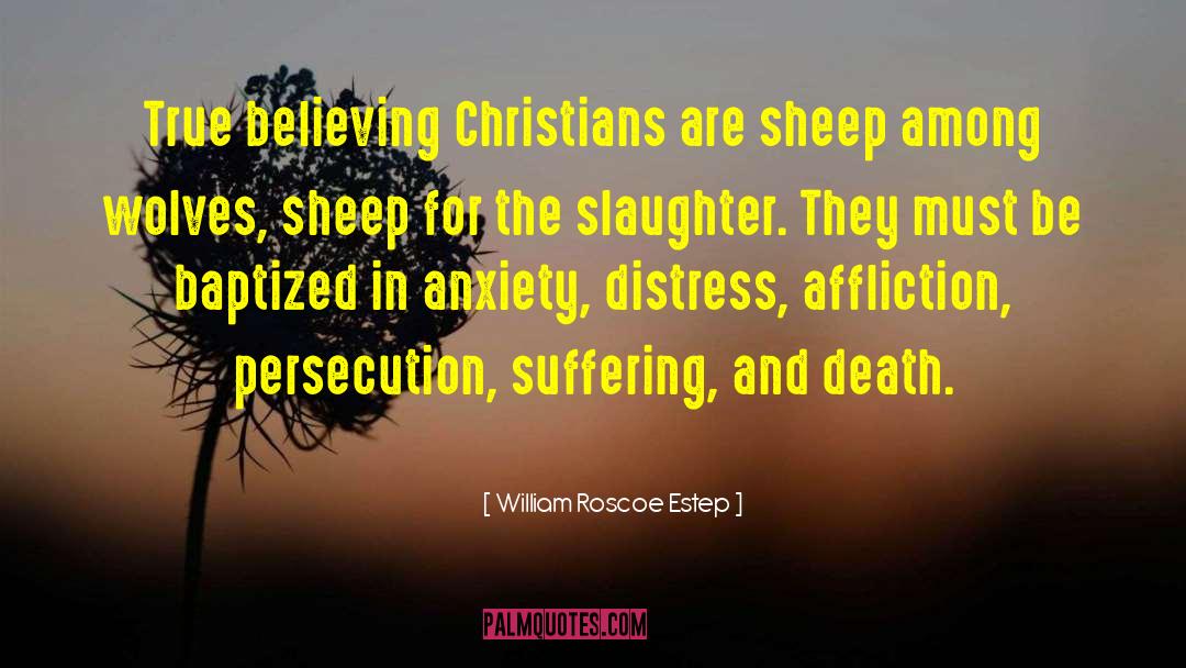 Self Persecution quotes by William Roscoe Estep