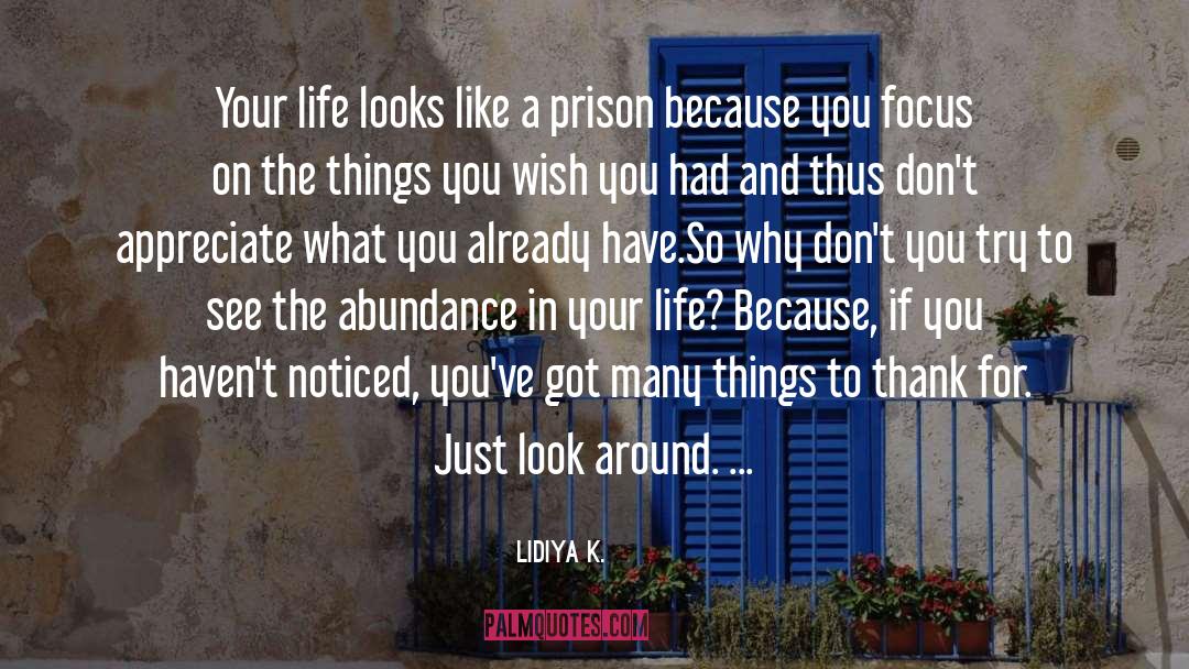 Self Prison quotes by Lidiya K.