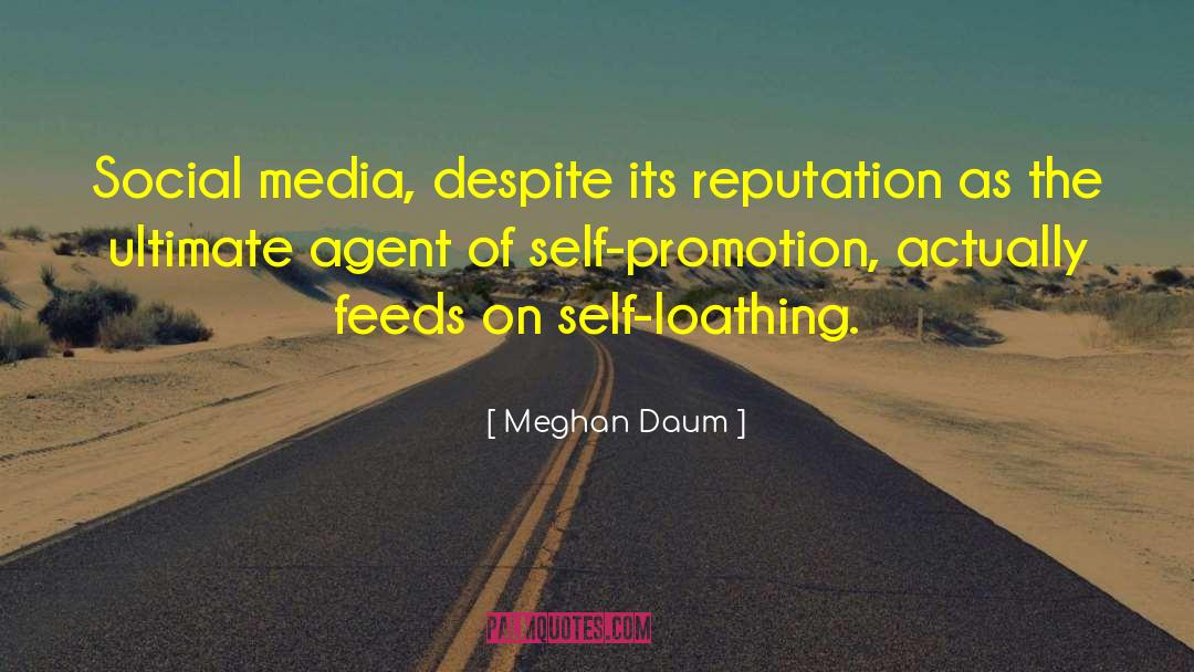 Self Promotion quotes by Meghan Daum