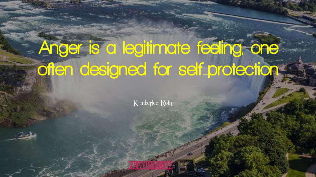 Self Protection quotes by Kimberlee Roth