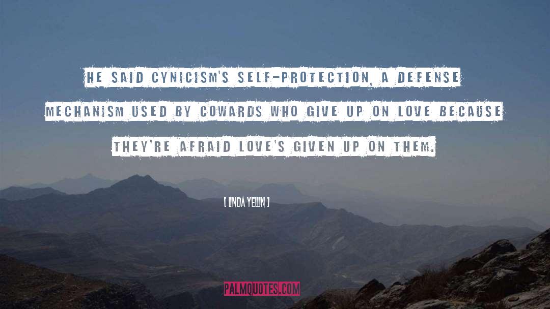 Self Protection quotes by Linda Yellin