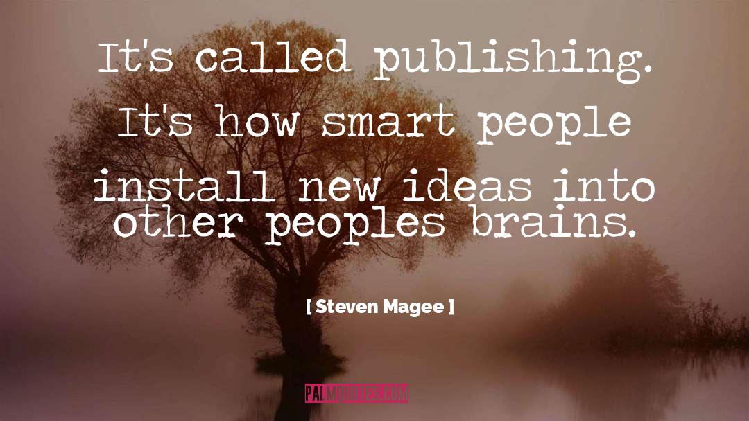 Self Publishing quotes by Steven Magee