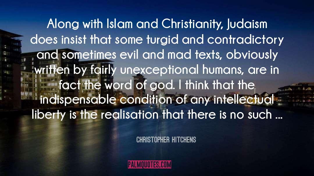 Self Realisation quotes by Christopher Hitchens