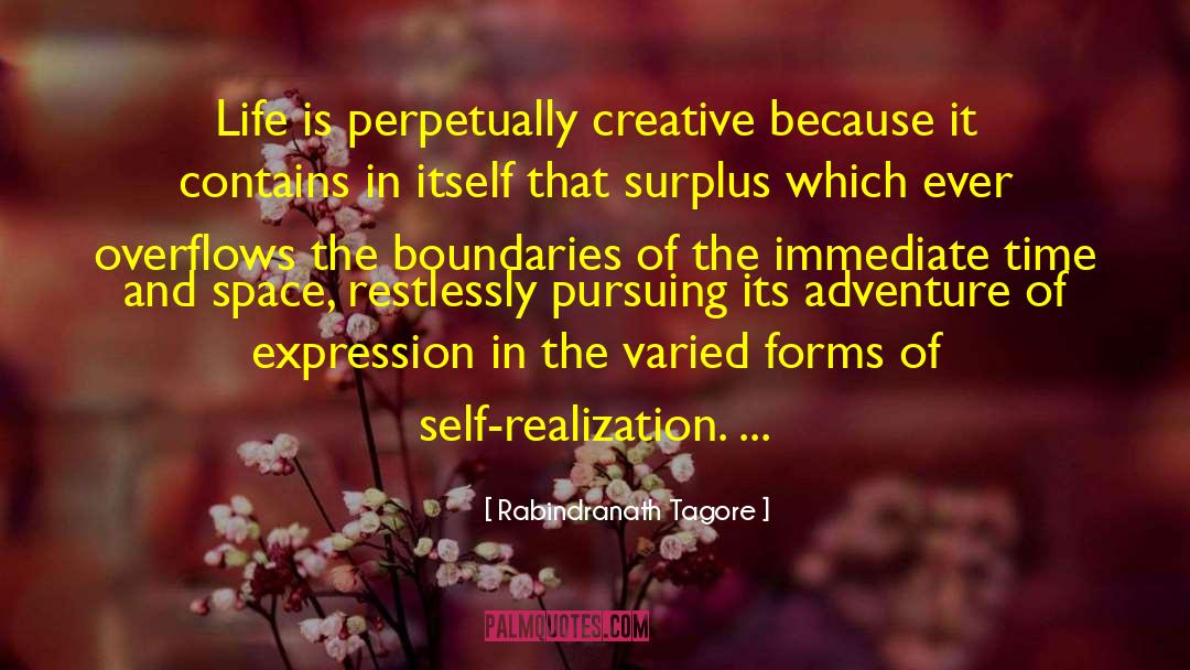 Self Realisation quotes by Rabindranath Tagore