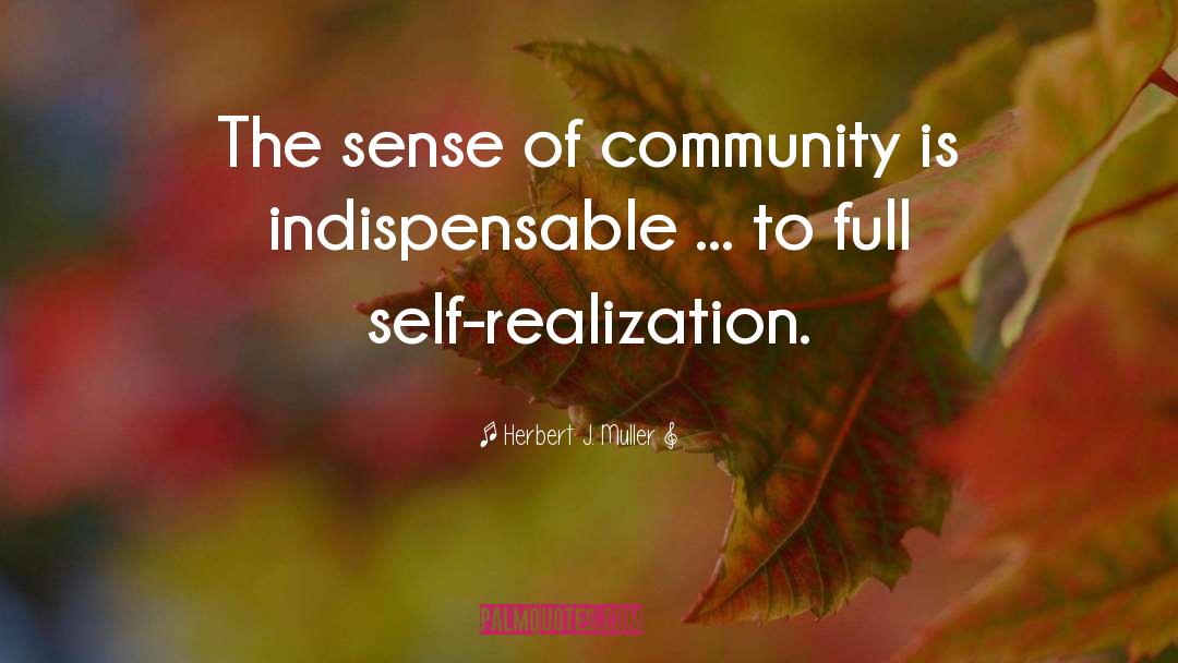 Self Realization Meditation quotes by Herbert J. Muller