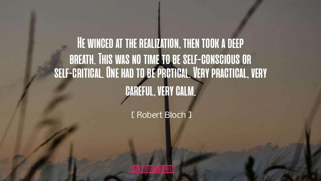 Self Realization Meditation quotes by Robert Bloch