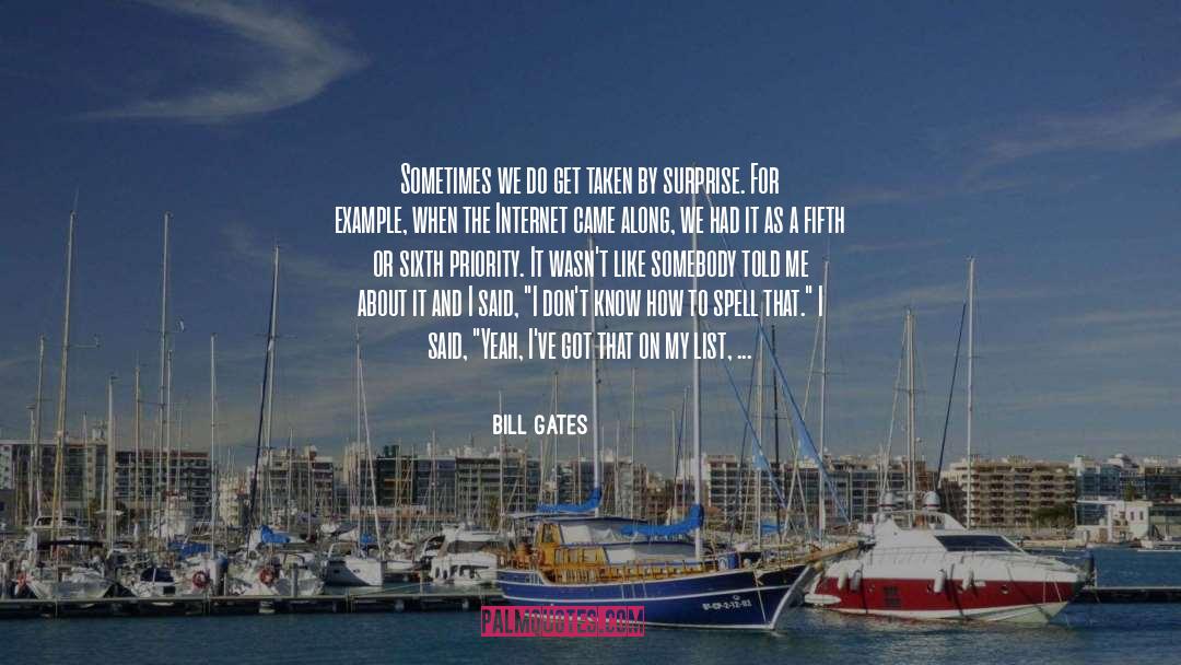 Self Realized quotes by Bill Gates