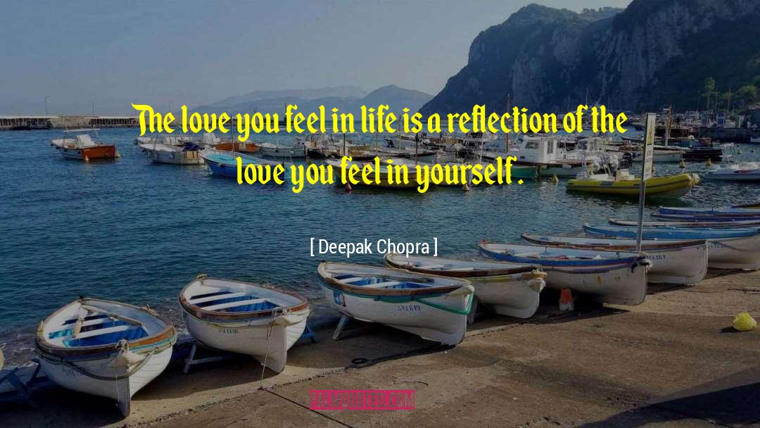 Self Reflection Essay quotes by Deepak Chopra