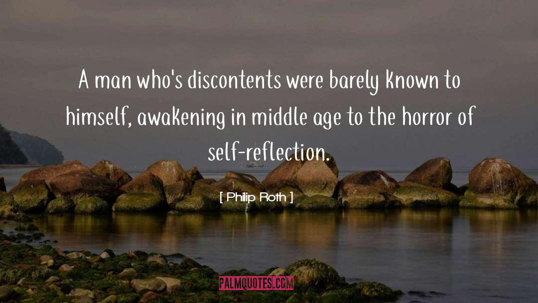 Self Reflection quotes by Philip Roth