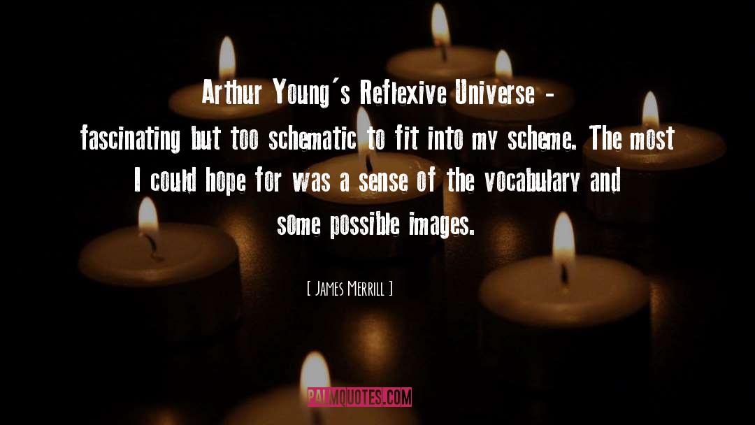 Self Reflexive quotes by James Merrill