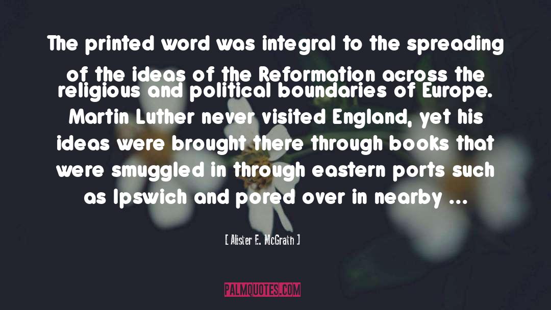 Self Reformation quotes by Alister E. McGrath