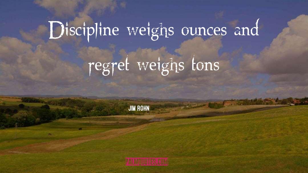 Self Regret quotes by Jim Rohn