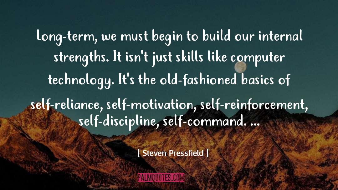 Self Reliance quotes by Steven Pressfield
