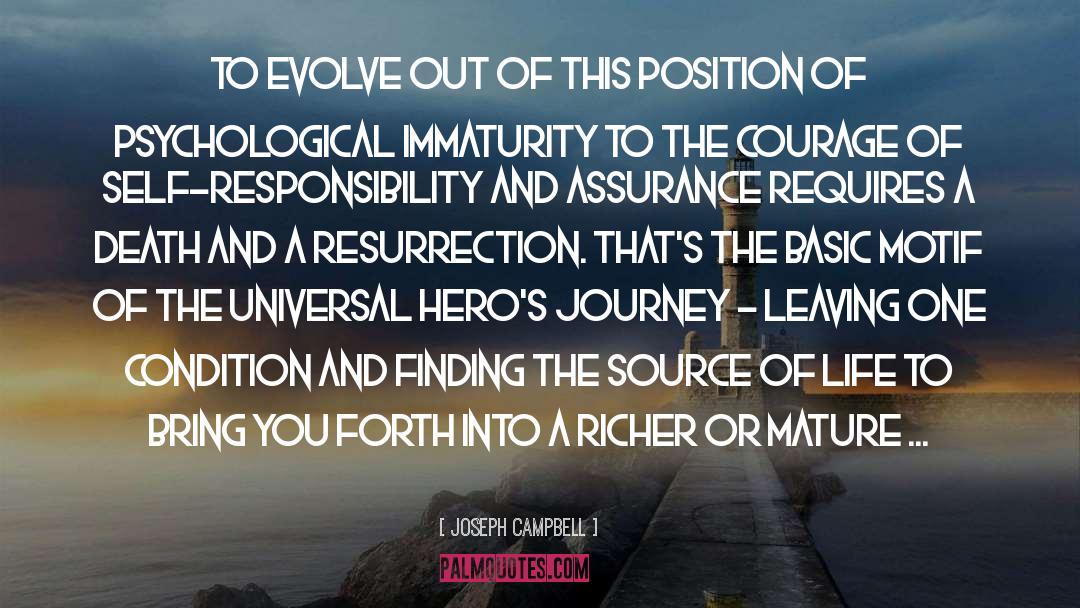 Self Responsibility quotes by Joseph Campbell