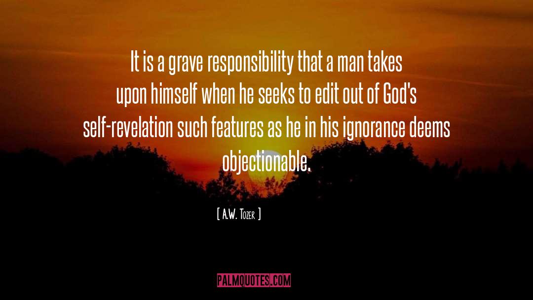 Self Revelation quotes by A.W. Tozer