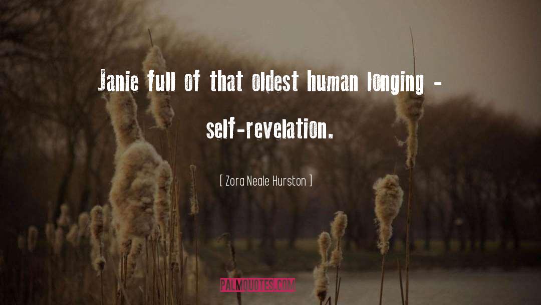 Self Revelation quotes by Zora Neale Hurston