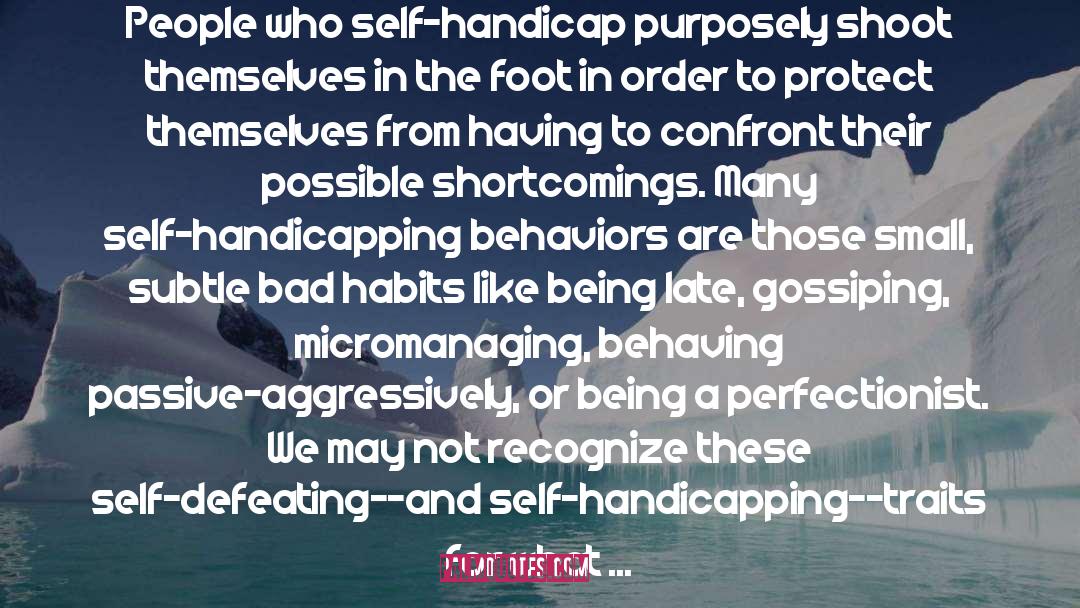 Self Sabotage quotes by Rich Karlgaard