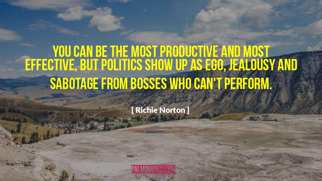 Self Sabotage quotes by Richie Norton