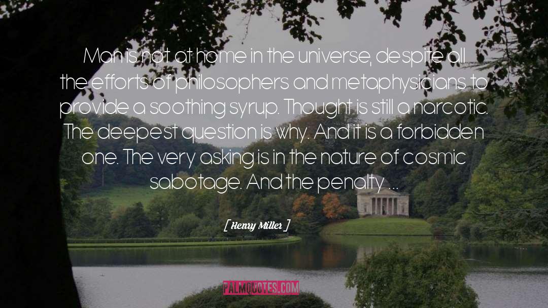 Self Sabotage quotes by Henry Miller