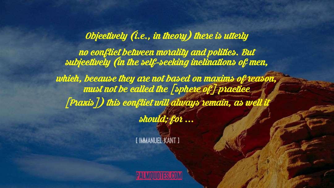 Self Seeking quotes by Immanuel Kant
