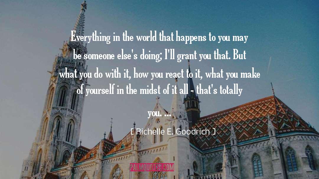 Self Slaying quotes by Richelle E. Goodrich