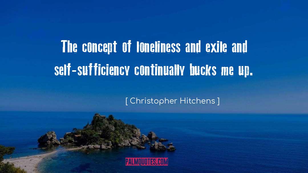 Self Sufficiency quotes by Christopher Hitchens