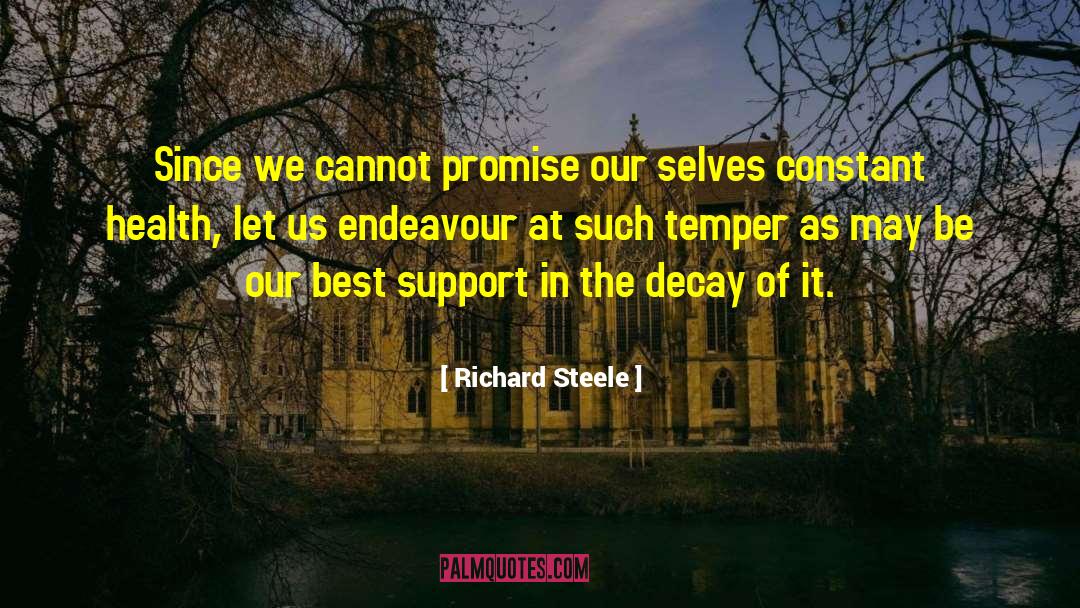 Self Support quotes by Richard Steele