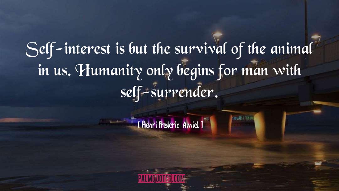 Self Surrender quotes by Henri Frederic Amiel