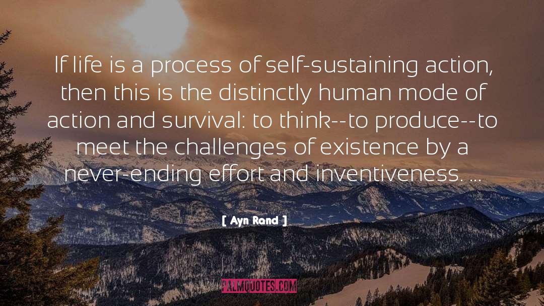 Self Sustaining quotes by Ayn Rand