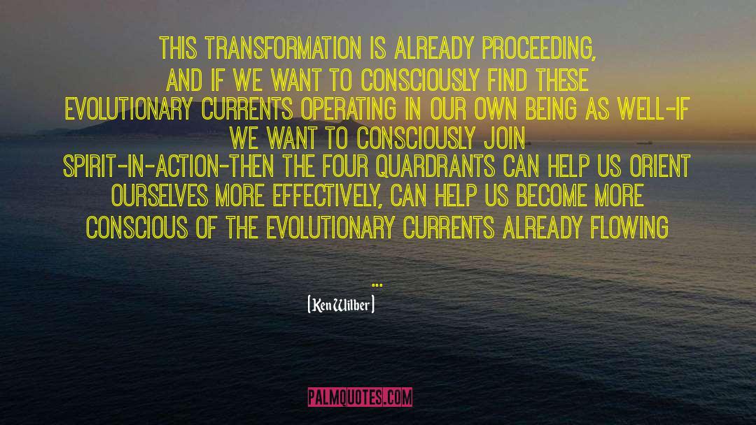 Self Transformation quotes by Ken Wilber