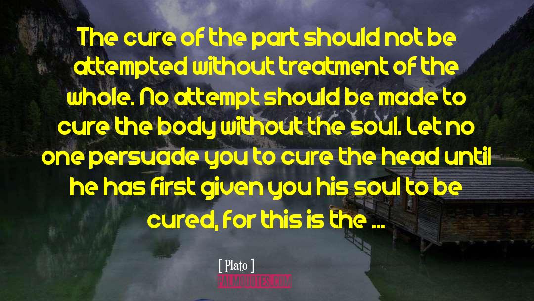 Self Treatment quotes by Plato