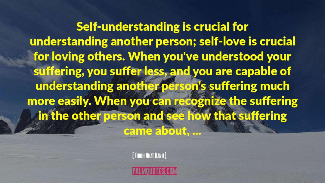 Self Understanding quotes by Thich Nhat Hanh