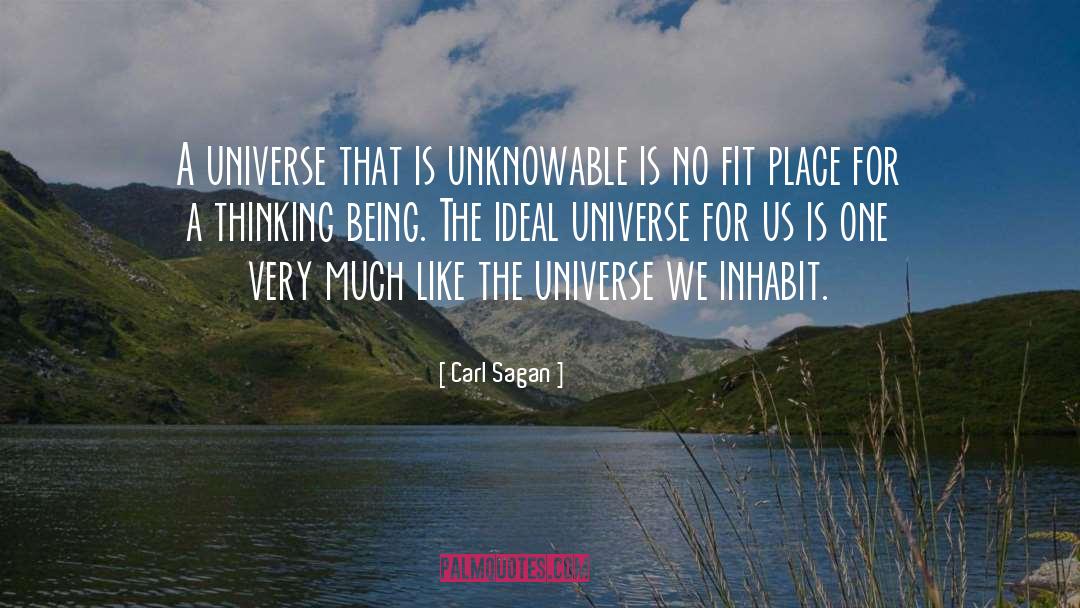 Self Unknowable quotes by Carl Sagan